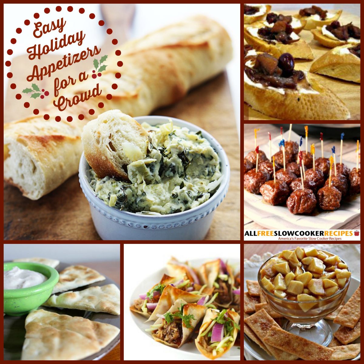 Slow Cooker Christmas Recipes 8 Christmas Appetizer Recipes, Plus